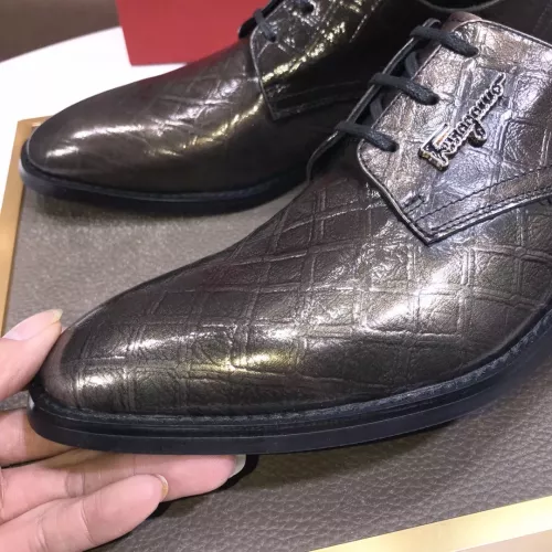 Cheap Salvatore Ferragamo Leather Shoes For Men #1348008 Replica Wholesale [$92.00 USD] [ITEM#1348008] on Replica Salvatore Ferragamo Leather Shoes