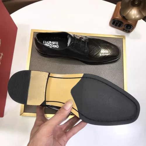 Cheap Salvatore Ferragamo Leather Shoes For Men #1348008 Replica Wholesale [$92.00 USD] [ITEM#1348008] on Replica Salvatore Ferragamo Leather Shoes