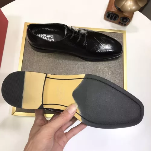 Cheap Salvatore Ferragamo Leather Shoes For Men #1348009 Replica Wholesale [$92.00 USD] [ITEM#1348009] on Replica Salvatore Ferragamo Leather Shoes