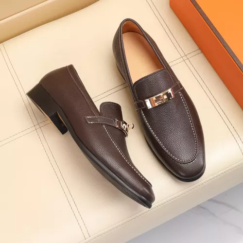 Cheap Hermes Leather Shoes For Men #1348020 Replica Wholesale [$85.00 USD] [ITEM#1348020] on Replica Hermes Leather Shoes
