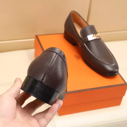 Cheap Hermes Leather Shoes For Men #1348020 Replica Wholesale [$85.00 USD] [ITEM#1348020] on Replica Hermes Leather Shoes