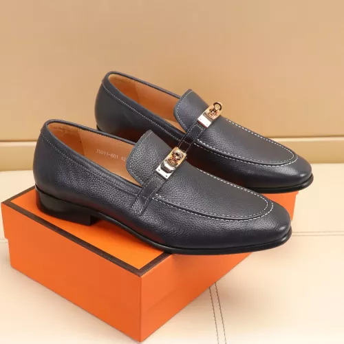 Cheap Hermes Leather Shoes For Men #1348021 Replica Wholesale [$85.00 USD] [ITEM#1348021] on Replica Hermes Leather Shoes