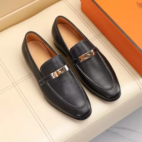 Cheap Hermes Leather Shoes For Men #1348023 Replica Wholesale [$85.00 USD] [ITEM#1348023] on Replica Hermes Leather Shoes