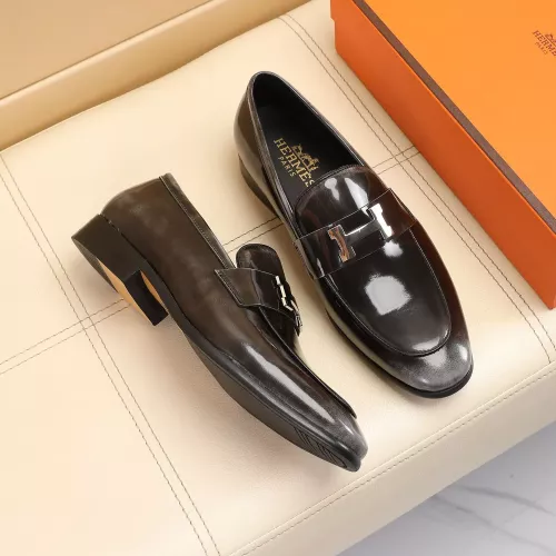 Cheap Hermes Leather Shoes For Men #1348025 Replica Wholesale [$88.00 USD] [ITEM#1348025] on Replica Hermes Leather Shoes