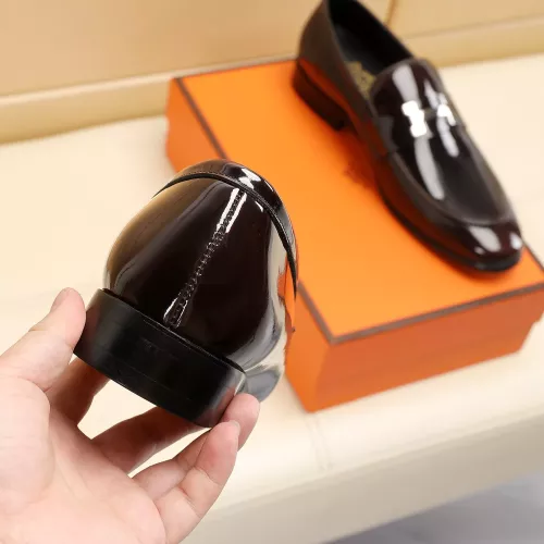 Cheap Hermes Leather Shoes For Men #1348027 Replica Wholesale [$88.00 USD] [ITEM#1348027] on Replica Hermes Leather Shoes