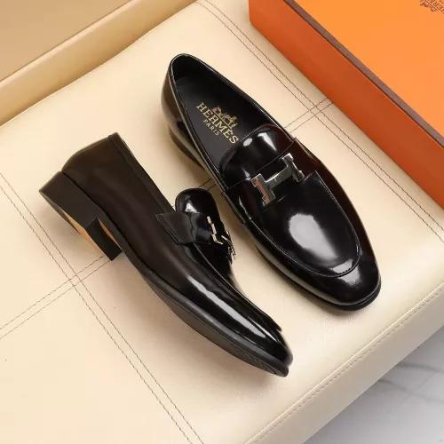 Cheap Hermes Leather Shoes For Men #1348029 Replica Wholesale [$88.00 USD] [ITEM#1348029] on Replica Hermes Leather Shoes