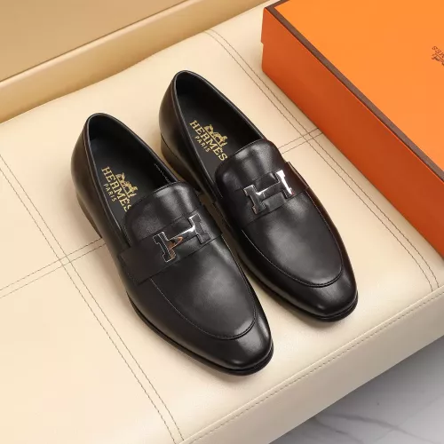 Cheap Hermes Leather Shoes For Men #1348030 Replica Wholesale [$88.00 USD] [ITEM#1348030] on Replica Hermes Leather Shoes