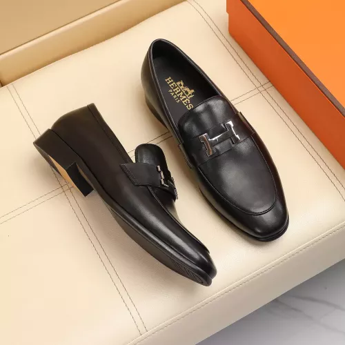 Cheap Hermes Leather Shoes For Men #1348030 Replica Wholesale [$88.00 USD] [ITEM#1348030] on Replica Hermes Leather Shoes