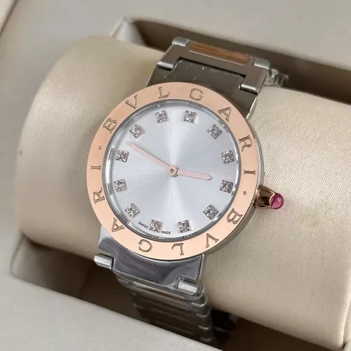 Cheap Bvlgari AAA Quality Watches In Rose Gold For Women #1348043 Replica Wholesale [$162.00 USD] [ITEM#1348043] on Replica Bvlgari AAA Quality Watches