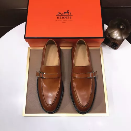 Cheap Hermes Leather Shoes For Men #1348049 Replica Wholesale [$102.00 USD] [ITEM#1348049] on Replica Hermes Leather Shoes