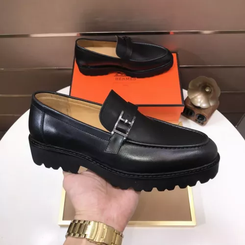 Cheap Hermes Leather Shoes For Men #1348051 Replica Wholesale [$102.00 USD] [ITEM#1348051] on Replica Hermes Leather Shoes