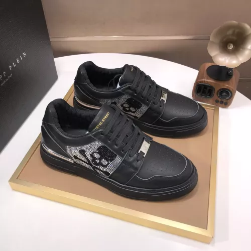 Cheap Philipp Plein PP Casual Shoes For Men #1348060 Replica Wholesale [$115.00 USD] [ITEM#1348060] on Replica Philipp Plein PP Casual Shoes