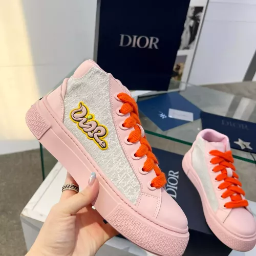 Cheap Christian Dior High Top Shoes For Women #1348178 Replica Wholesale [$108.00 USD] [ITEM#1348178] on Replica Christian Dior High Top Shoes