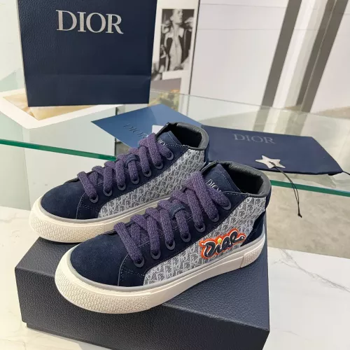 Cheap Christian Dior High Top Shoes For Men #1348185 Replica Wholesale [$108.00 USD] [ITEM#1348185] on Replica Christian Dior High Top Shoes
