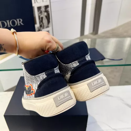 Cheap Christian Dior High Top Shoes For Men #1348185 Replica Wholesale [$108.00 USD] [ITEM#1348185] on Replica Christian Dior High Top Shoes