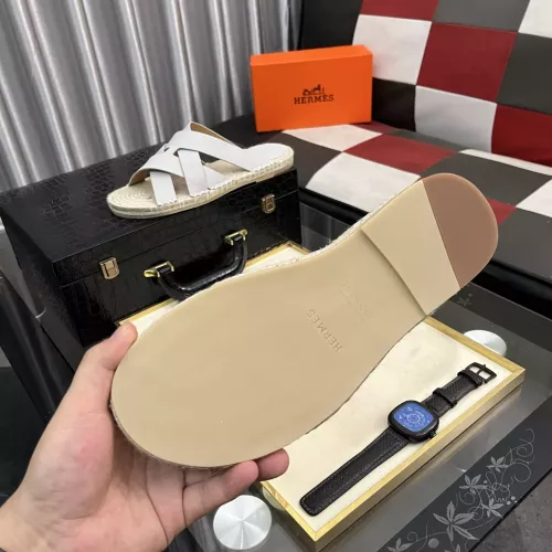 Cheap Hermes Slippers For Men #1348348 Replica Wholesale [$64.00 USD] [ITEM#1348348] on Replica Hermes Slippers