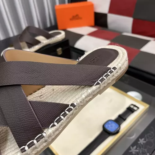 Cheap Hermes Slippers For Men #1348352 Replica Wholesale [$64.00 USD] [ITEM#1348352] on Replica Hermes Slippers