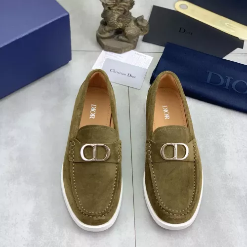 Cheap Christian Dior Leather Shoes For Men #1348357 Replica Wholesale [$102.00 USD] [ITEM#1348357] on Replica Christian Dior Leather Shoes