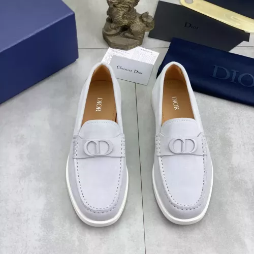 Cheap Christian Dior Leather Shoes For Men #1348358 Replica Wholesale [$102.00 USD] [ITEM#1348358] on Replica Christian Dior Leather Shoes
