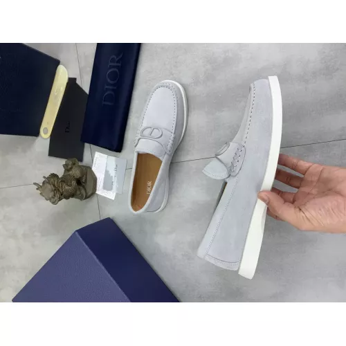 Cheap Christian Dior Leather Shoes For Men #1348358 Replica Wholesale [$102.00 USD] [ITEM#1348358] on Replica Christian Dior Leather Shoes