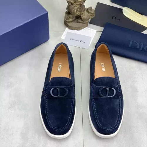 Cheap Christian Dior Leather Shoes For Men #1348360 Replica Wholesale [$102.00 USD] [ITEM#1348360] on Replica Christian Dior Leather Shoes