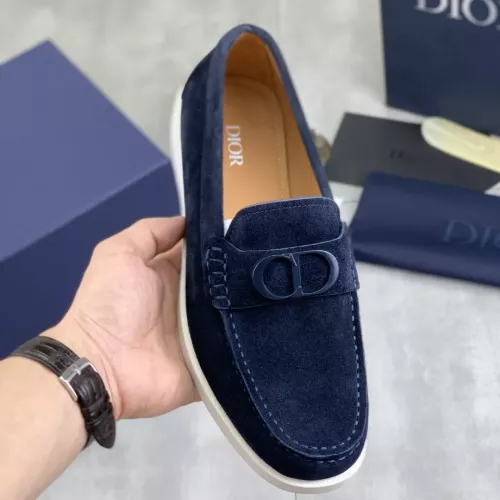 Cheap Christian Dior Leather Shoes For Men #1348360 Replica Wholesale [$102.00 USD] [ITEM#1348360] on Replica Christian Dior Leather Shoes