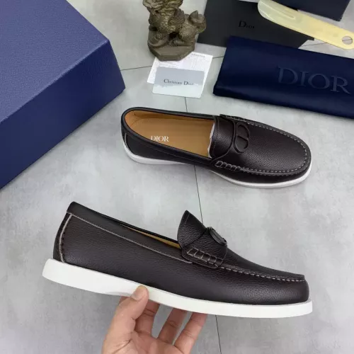 Cheap Christian Dior Leather Shoes For Men #1348363 Replica Wholesale [$102.00 USD] [ITEM#1348363] on Replica Christian Dior Leather Shoes