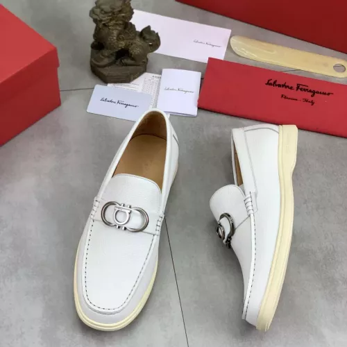 Salvatore Ferragamo Leather Shoes For Men #1348366
