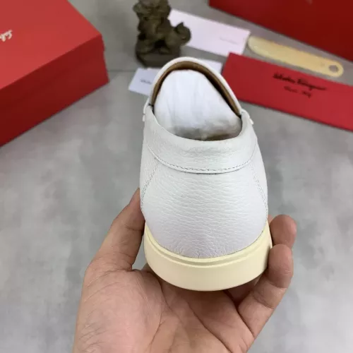 Cheap Salvatore Ferragamo Leather Shoes For Men #1348366 Replica Wholesale [$105.00 USD] [ITEM#1348366] on Replica Salvatore Ferragamo Leather Shoes
