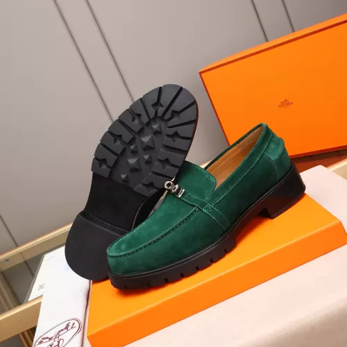 Cheap Hermes Leather Shoes For Men #1348370 Replica Wholesale [$85.00 USD] [ITEM#1348370] on Replica Hermes Leather Shoes