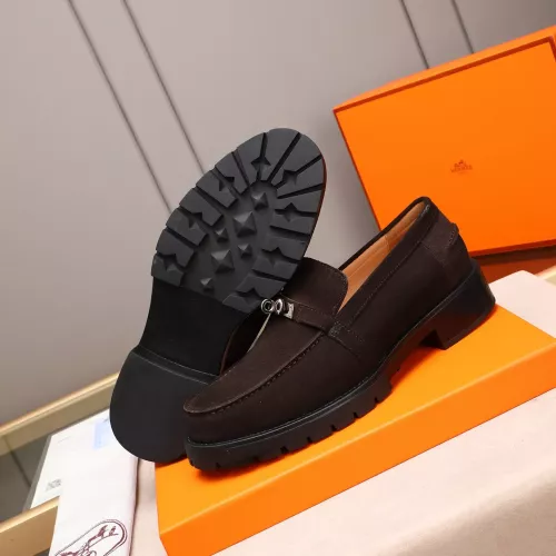 Cheap Hermes Leather Shoes For Men #1348371 Replica Wholesale [$85.00 USD] [ITEM#1348371] on Replica Hermes Leather Shoes