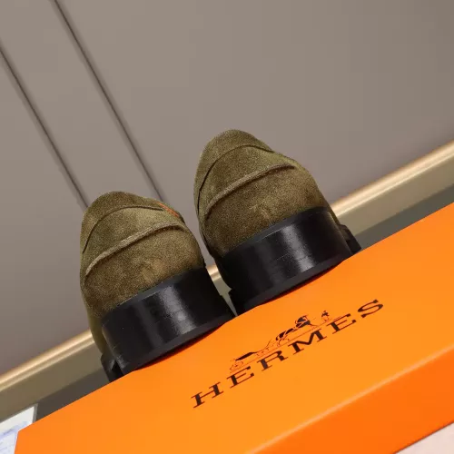 Cheap Hermes Leather Shoes For Men #1348374 Replica Wholesale [$85.00 USD] [ITEM#1348374] on Replica Hermes Leather Shoes