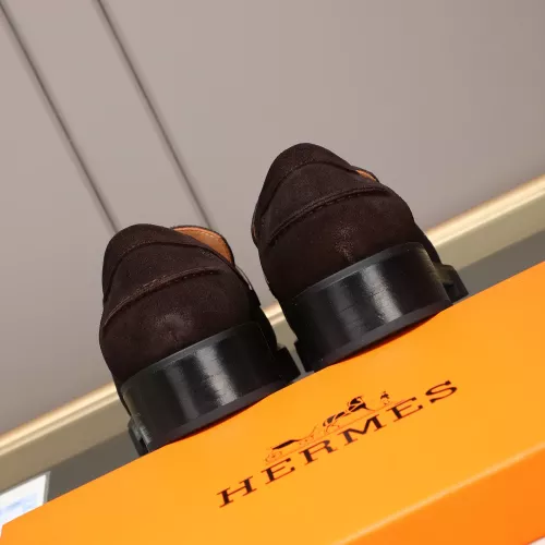 Cheap Hermes Leather Shoes For Men #1348376 Replica Wholesale [$85.00 USD] [ITEM#1348376] on Replica Hermes Leather Shoes