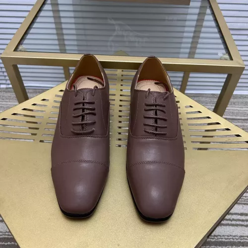 Cheap Christian Louboutin Leather Shoes For Men #1348384 Replica Wholesale [$92.00 USD] [ITEM#1348384] on Replica Christian Louboutin Leather Shoes