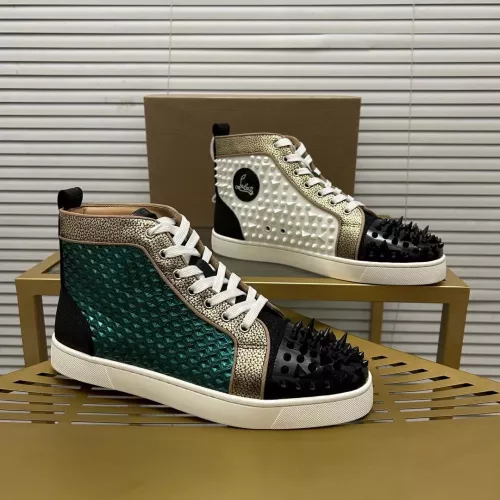 Christian Louboutin High Top Shoes For Men #1348431