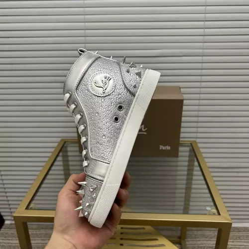 Cheap Christian Louboutin High Top Shoes For Women #1348434 Replica Wholesale [$102.00 USD] [ITEM#1348434] on Replica Christian Louboutin High Top Shoes