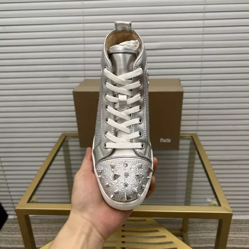 Cheap Christian Louboutin High Top Shoes For Women #1348434 Replica Wholesale [$102.00 USD] [ITEM#1348434] on Replica Christian Louboutin High Top Shoes
