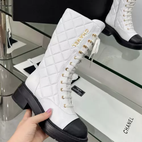 Cheap Chanel Boots For Women #1348484 Replica Wholesale [$140.00 USD] [ITEM#1348484] on Replica Chanel Boots