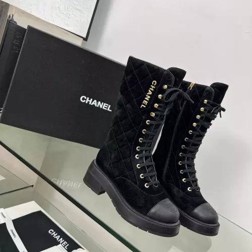 Cheap Chanel Boots For Women #1348487 Replica Wholesale [$140.00 USD] [ITEM#1348487] on Replica Chanel Boots