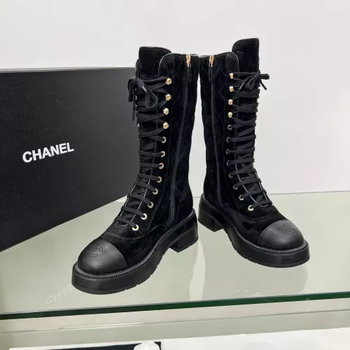 Cheap Chanel Boots For Women #1348487 Replica Wholesale [$140.00 USD] [ITEM#1348487] on Replica Chanel Boots