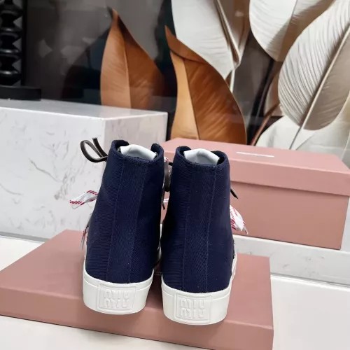 Cheap MIU MIU High Tops Shoes For Women #1348502 Replica Wholesale [$96.00 USD] [ITEM#1348502] on Replica MIU MIU High Tops Shoes