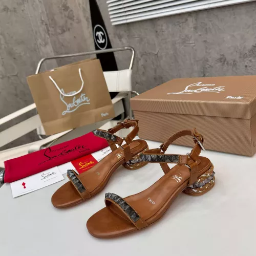 Cheap Christian Louboutin Sandal For Women #1348506 Replica Wholesale [$98.00 USD] [ITEM#1348506] on Replica Christian Louboutin Sandal