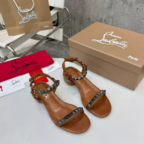 Cheap Christian Louboutin Sandal For Women #1348506 Replica Wholesale [$98.00 USD] [ITEM#1348506] on Replica Christian Louboutin Sandal