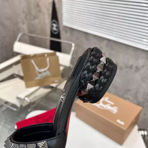 Cheap Christian Louboutin CL Slippers For Women #1348509 Replica Wholesale [$98.00 USD] [ITEM#1348509] on Replica Christian Louboutin CL Slippers