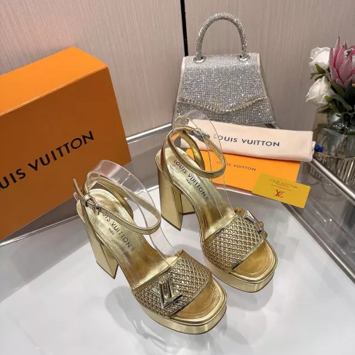 Cheap Louis Vuitton Sandal For Women #1348576 Replica Wholesale [$125.00 USD] [ITEM#1348576] on Replica Louis Vuitton Sandal