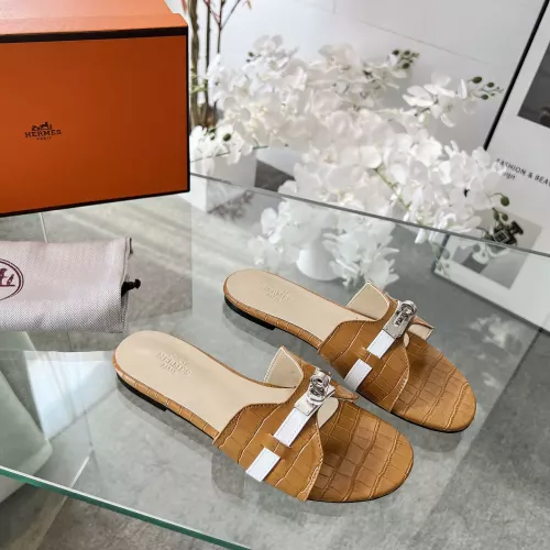 Cheap Hermes Slippers For Women #1348609 Replica Wholesale [$82.00 USD] [ITEM#1348609] on Replica Hermes Slippers