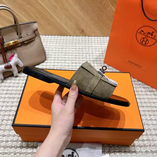 Cheap Hermes Slippers For Men #1348622 Replica Wholesale [$105.00 USD] [ITEM#1348622] on Replica Hermes Slippers