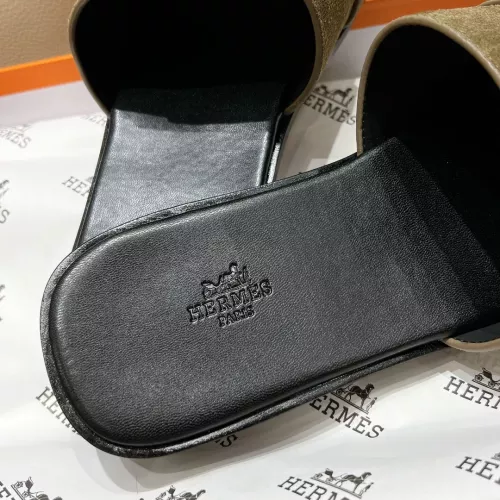 Cheap Hermes Slippers For Men #1348622 Replica Wholesale [$105.00 USD] [ITEM#1348622] on Replica Hermes Slippers
