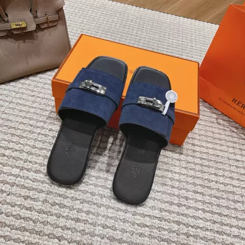Cheap Hermes Slippers For Men #1348629 Replica Wholesale [$105.00 USD] [ITEM#1348629] on Replica Hermes Slippers