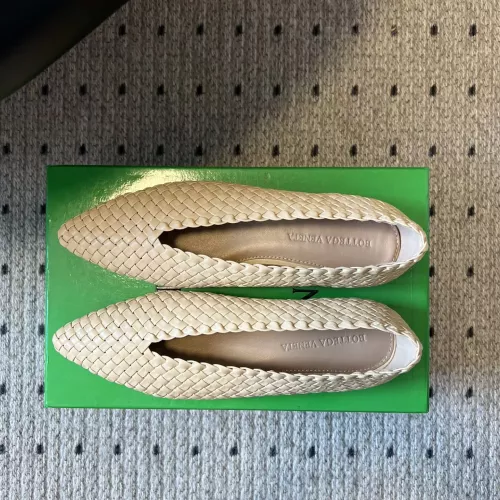 Cheap Bottega Veneta BV Flat Shoes For Women #1348640 Replica Wholesale [$128.00 USD] [ITEM#1348640] on Replica Bottega Veneta BV Flat Shoes